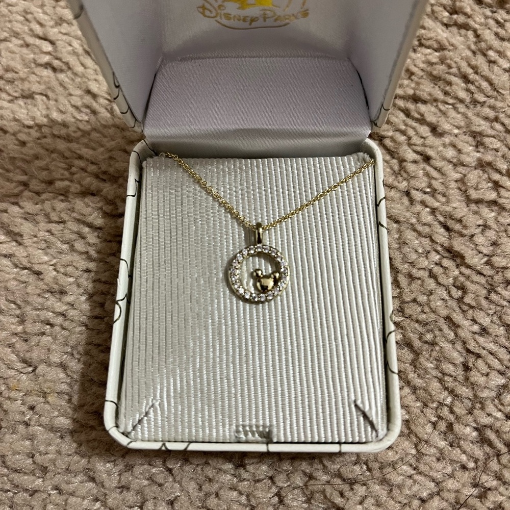 Disney Mickey Head Necklace